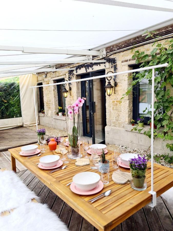 La Dame de Coeur la maison à l'orée de Deauville Touques Esterno foto